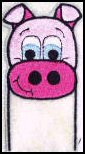 Machine Embroidery Patterns Pig Puppet.